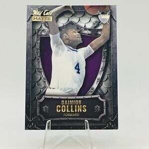 Daimion Collins WW-8 - 2022 Wild Card Matte Draft Purple Shield